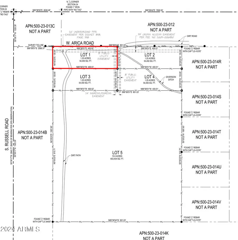 LOT 1 W Arica (no Address) Road #1, Maricopa Stanfield, AZ 85193 - Image #2