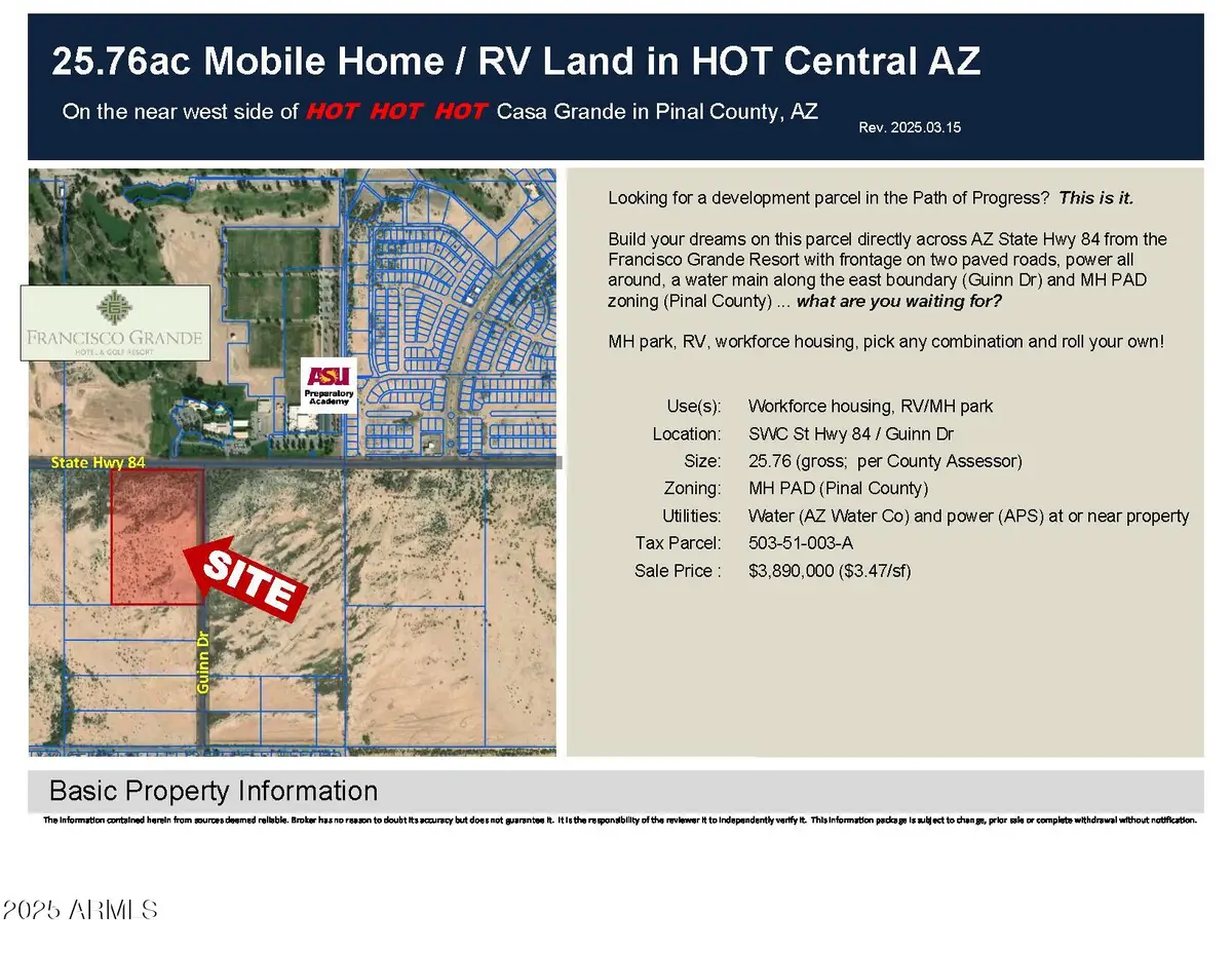 0 W Gila Bend Highway, Casa Grande, AZ 85193 - Image #1