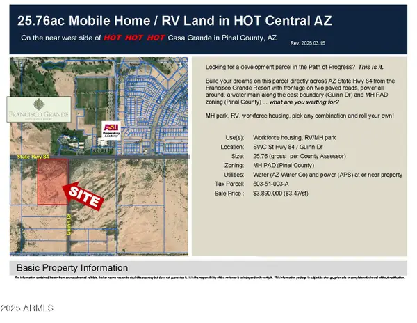 0 W Gila Bend Highway, Casa Grande, AZ 85193