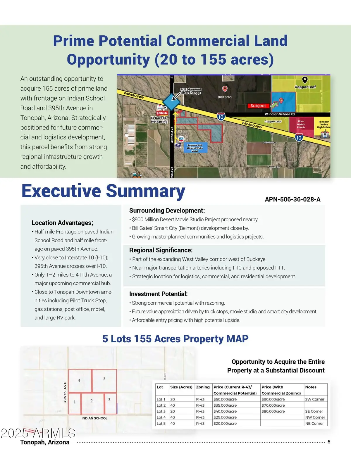 39500 W Indian School Road #lot 1, Tonopah, AZ 85354 - Image #1