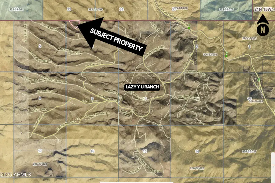 3622 E Lawman 11.77 Acres Lane #55, Lazy Y U, AZ 86401 - Image #2