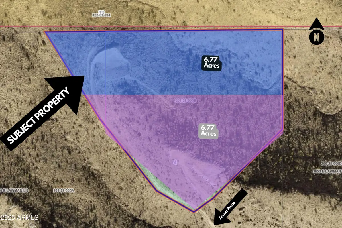 3624 E Lawman 6.77 Acres Lane #55a, Lazy Y U, AZ 86401 - Image #1