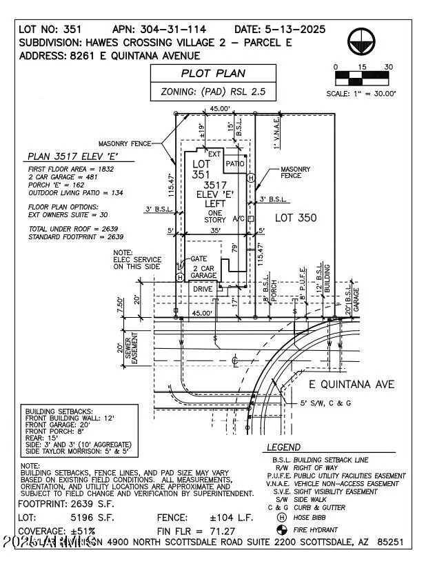 8261 E Quintana Avenue, Mesa, AZ 85212 - Image #3