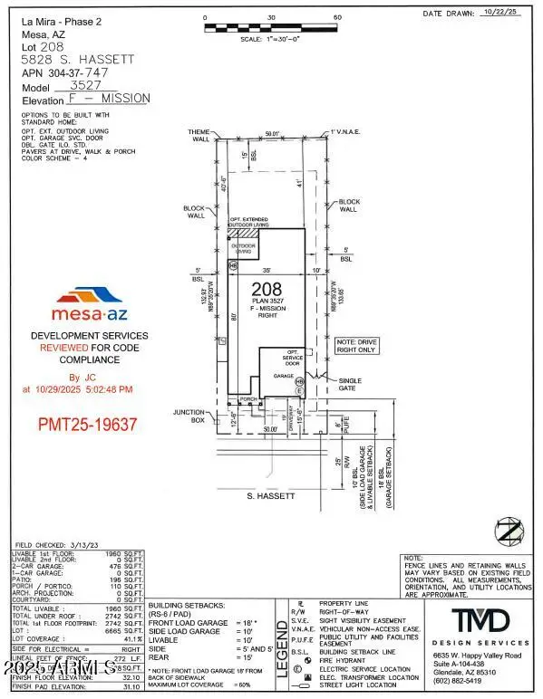 5828 S Hassett --, Mesa, AZ 85212 - #3