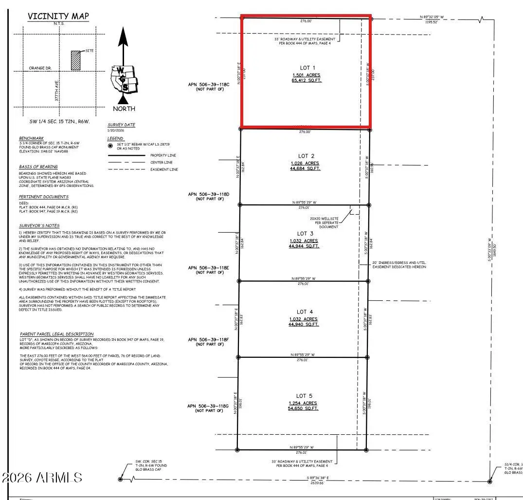 376XX W Orange Drive #Lot 1, Tonopah, AZ 85354 - Image #1