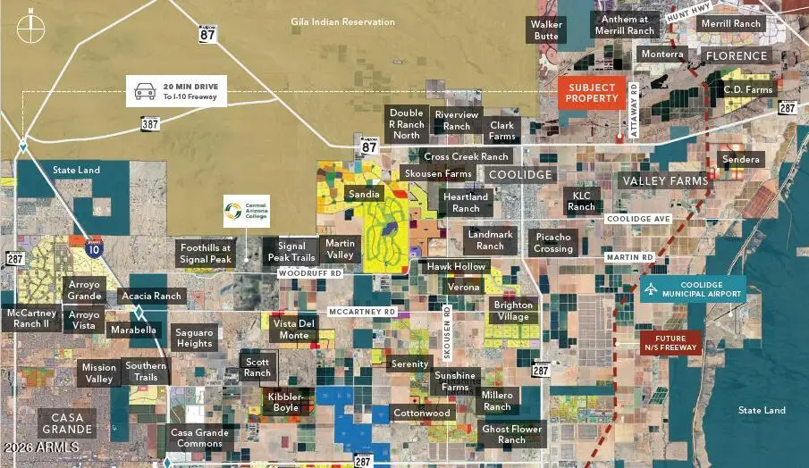 00000000 E Highway 287 --, Coolidge, AZ 85128 - #1