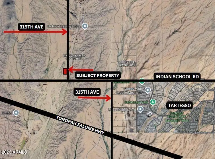 Lots On 319th Avenue #Q, Buckeye, AZ 85326 - Image #2