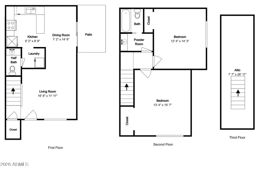 834 E Fountain Street #4, Mesa, AZ 85203 - #2