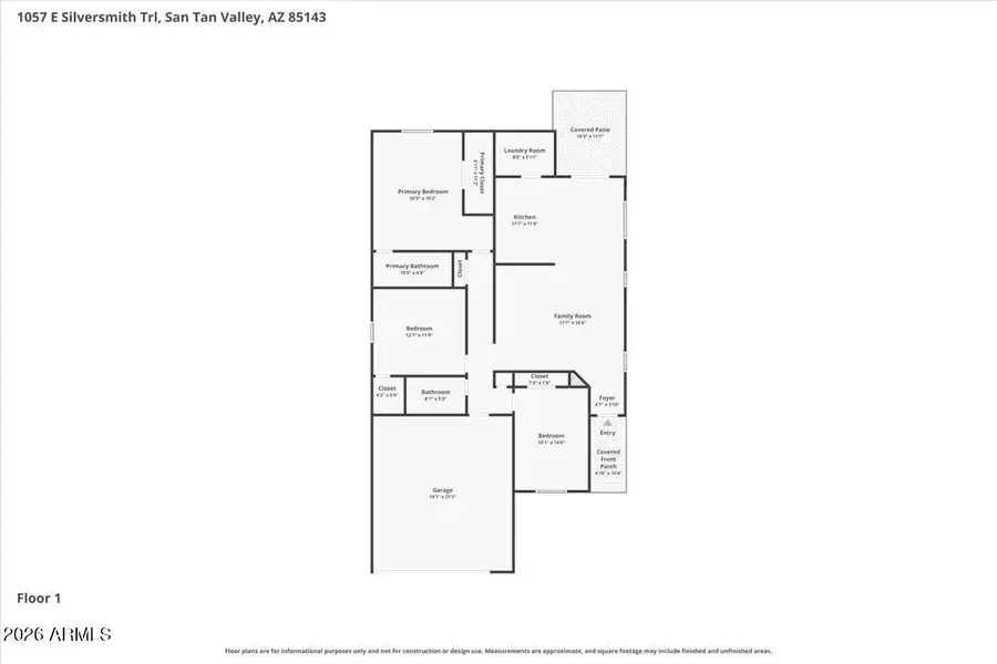 1057 E Silversmith Trail, San Tan Valley, AZ 85143 - #2