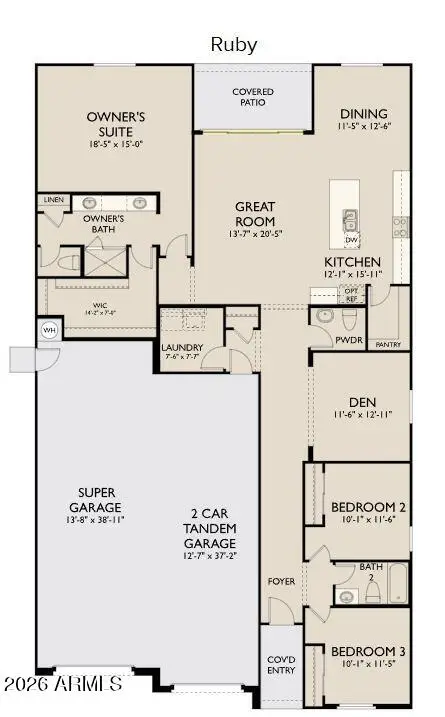 2535 E Homesteader Road, San Tan Valley, AZ 85140 - #2