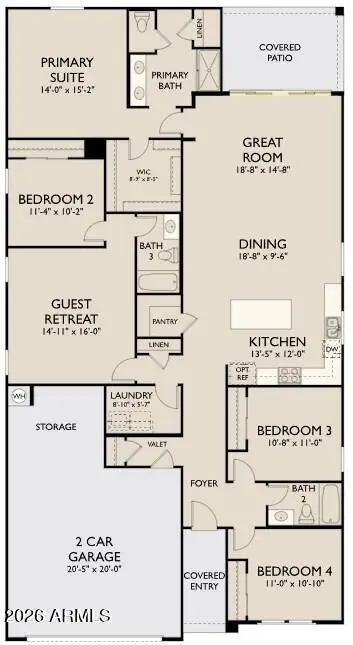 6646 E Fiddleneck Way, San Tan Valley, AZ 85143 - #2