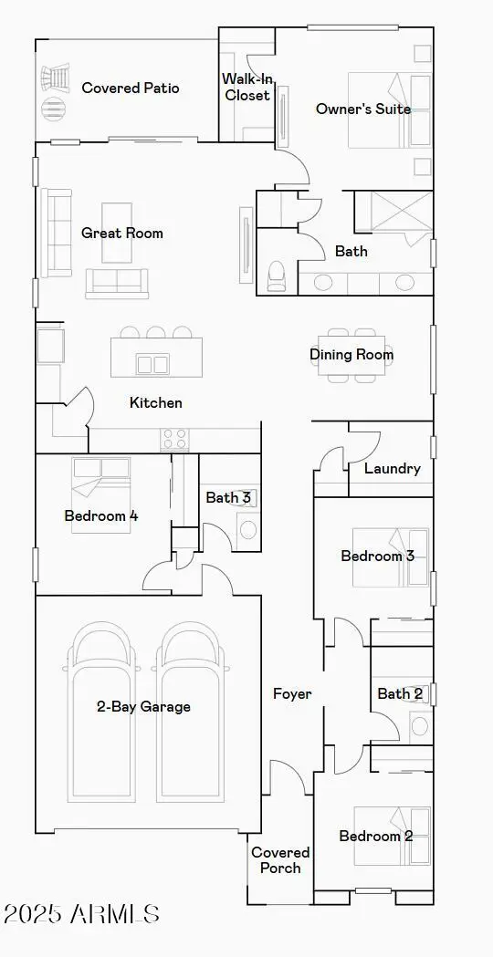 4664 S 233rd Lane, Buckeye, AZ 85326 - #2