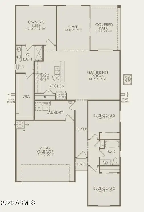4818 S 253rd Lane, Buckeye, AZ 85326 - #2