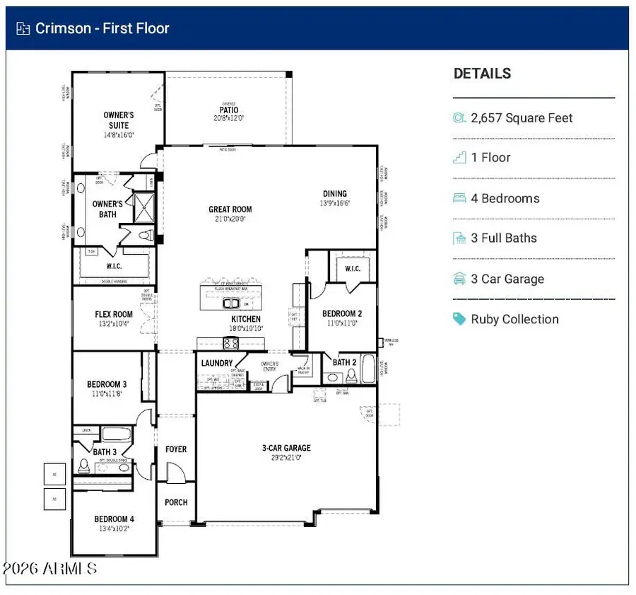 468 W Flax Drive, San Tan Valley, AZ 85140 - #3