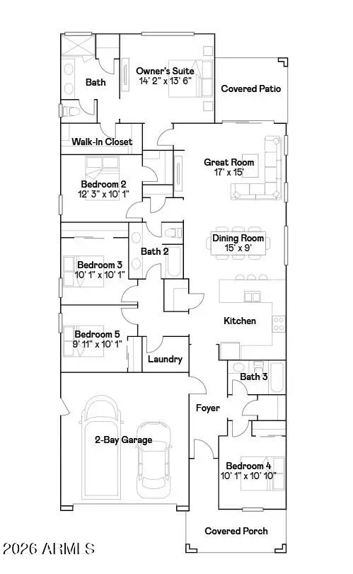 3133 S 156th Drive, Goodyear, AZ 85338 - #2