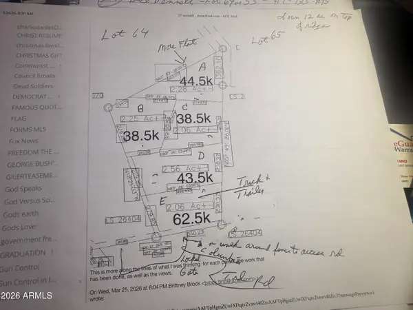 XX000 E Gods View Drive #Parcel A, Morristown, AZ 85342