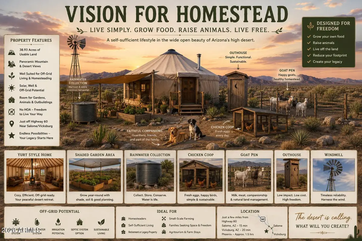 44501 Stutz Well Road, Salome, AZ 85348 - #1