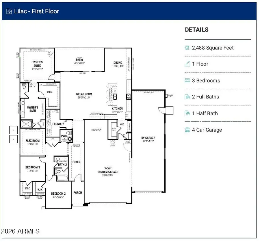 19200 W Palmaritas Drive, Waddell, AZ 85355 - #3