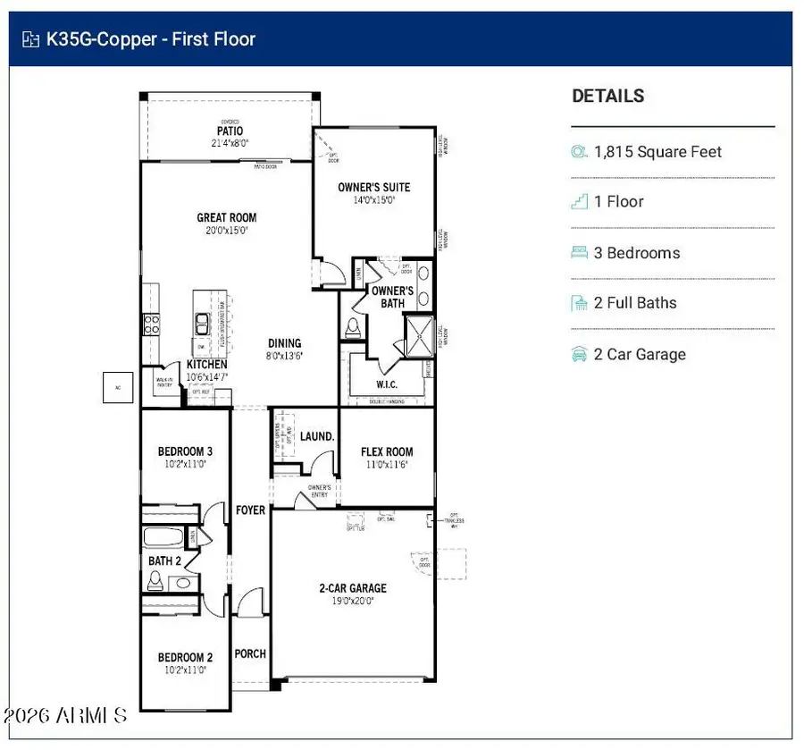 2086 E Gordal Drive, San Tan Valley, AZ 85140 - #2