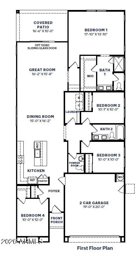 3206 S 263rd Drive, Buckeye, AZ 85326 - #2