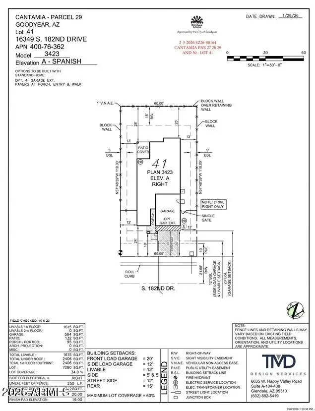 16349 S 182nd Drive, Goodyear, AZ 85338 - #3