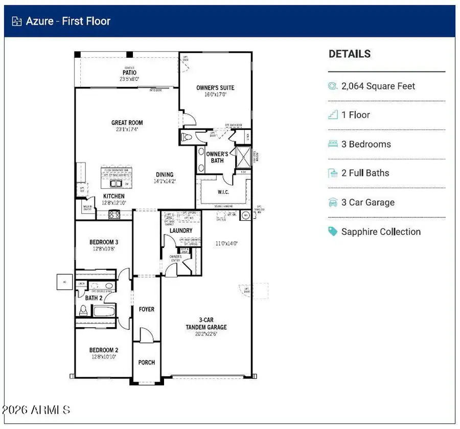 17223 W Saguaro Vista Drive, Surprise, AZ 85387 - #3