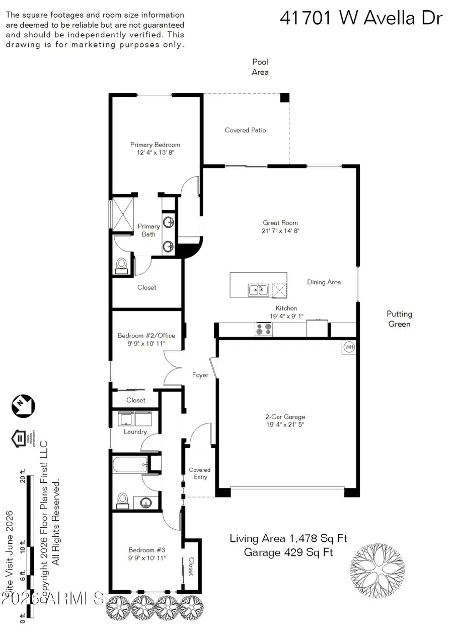 41701 W Avella Drive, Maricopa, AZ 85138 - #3