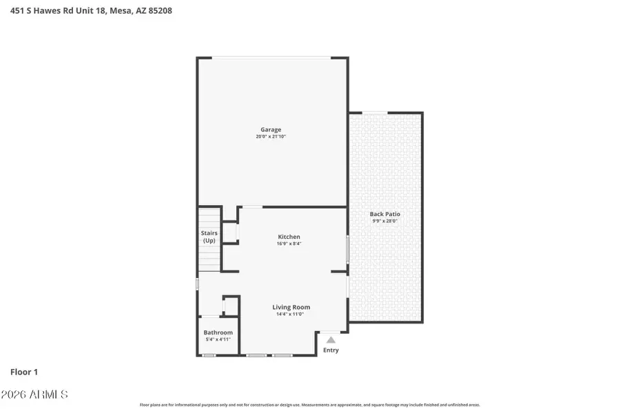451 S Hawes Road #18, Mesa, AZ 85208 - #2