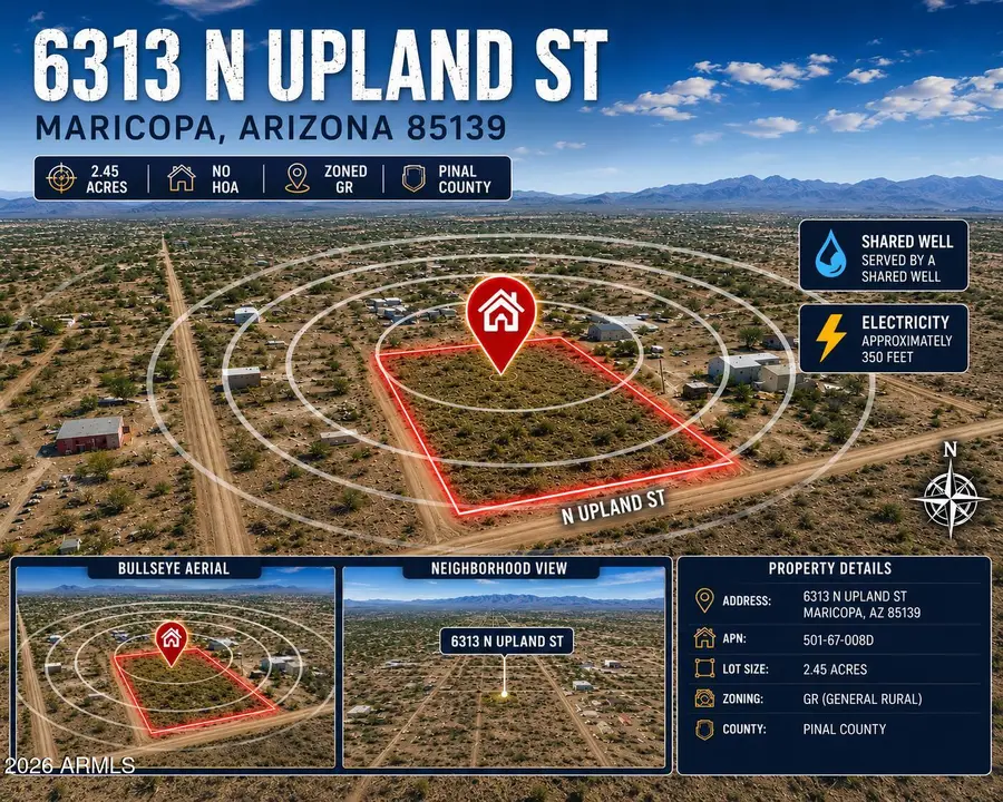 6313 N Upland Street, Maricopa, AZ 85139 - #2