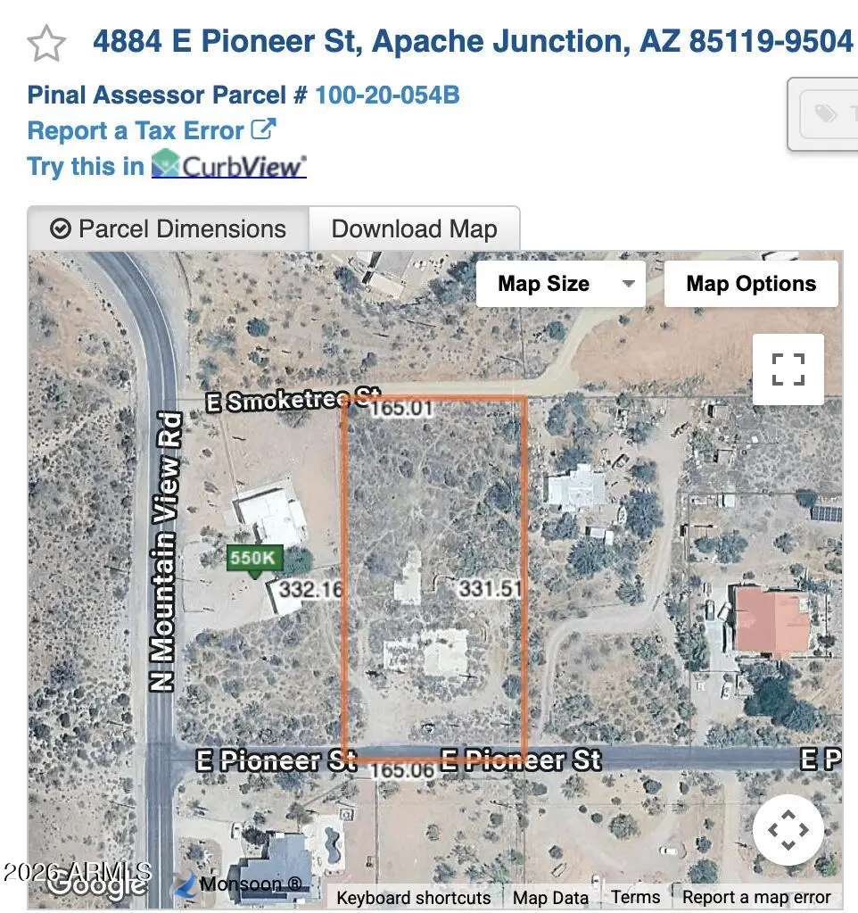 4884 E Pioneer Street, Apache Junction, AZ 85119 - #1