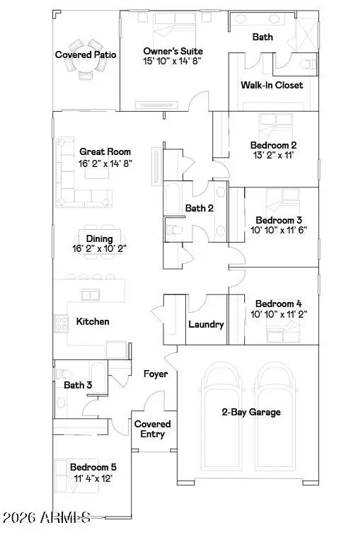 5963 N 191st Drive, Litchfield Park, AZ 85340 - #2