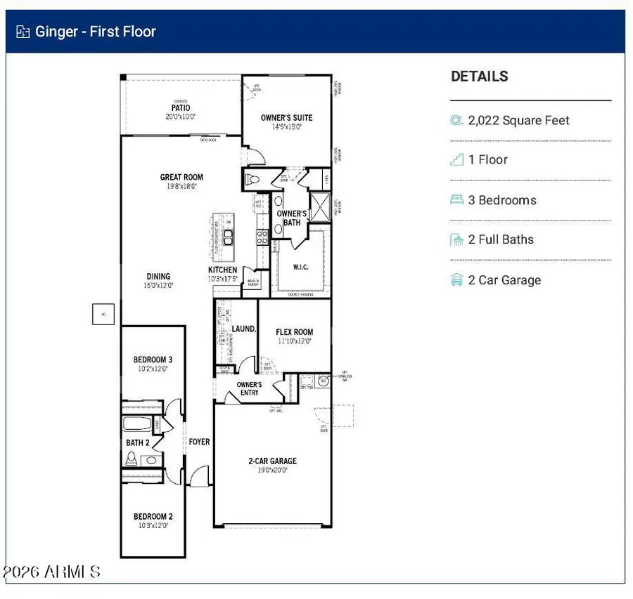 3738 S 241st Avenue, Buckeye, AZ 85326 - #2