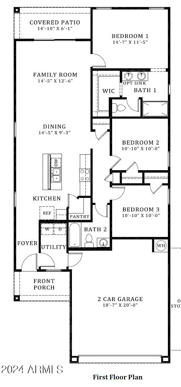 1348 W Walton Avenue, Coolidge, AZ 85128 - #2