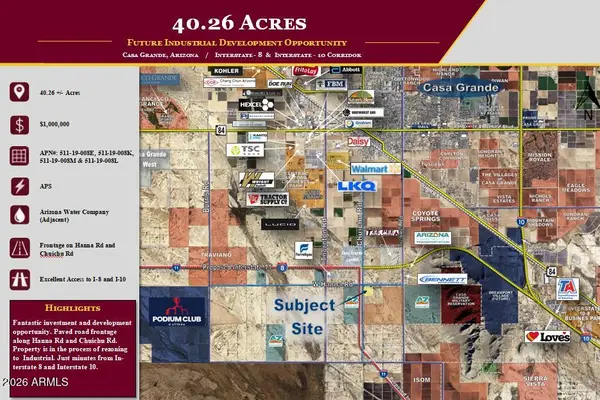 001 SE Hanna Road, Casa Grande, AZ 85193