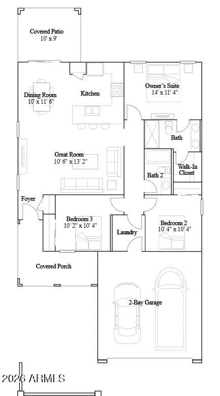 18678 W Silverwood Drive, Goodyear, AZ 85338 - #2