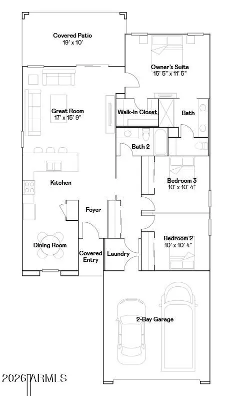 18655 W Hiddenview Drive, Goodyear, AZ 85338 - #2