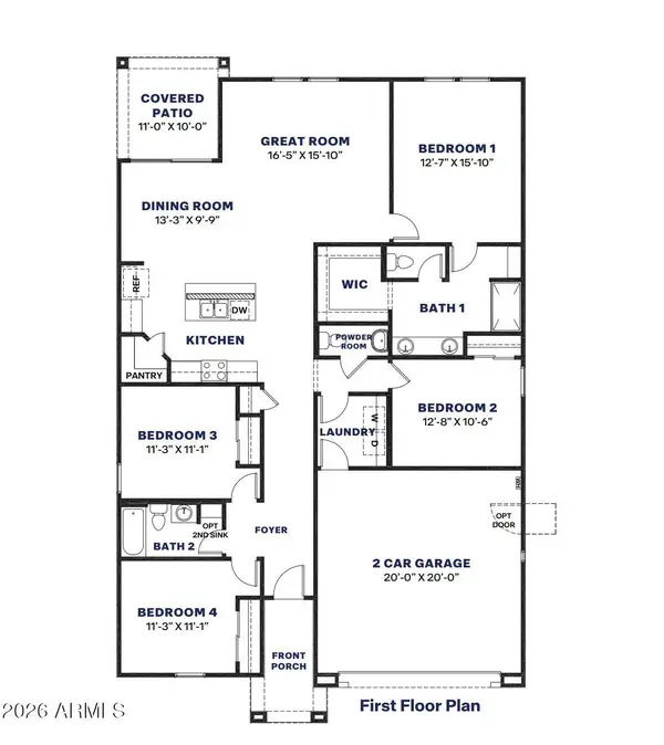 17489 W Vista Norte Street, Goodyear, AZ 85338