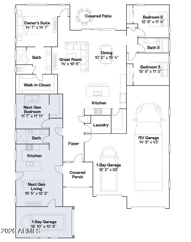 2873 E Cleo Drive, San Tan Valley, AZ 85143 - #2