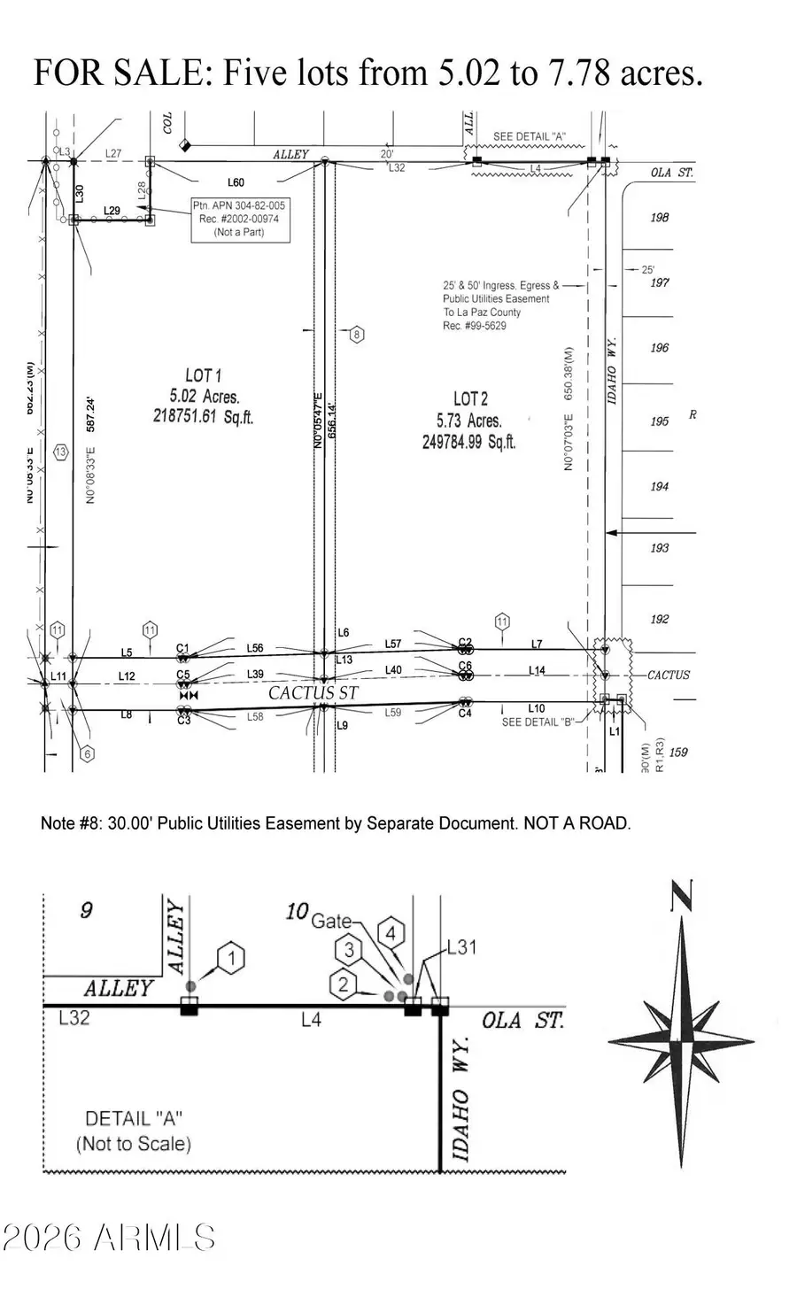 Lot 1 Cactus Street #E, Salome, AZ 85348 - #3