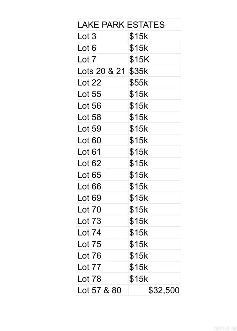 57 & 80 Lake Park Dr., Shirley, AR 72153 - Image #2
