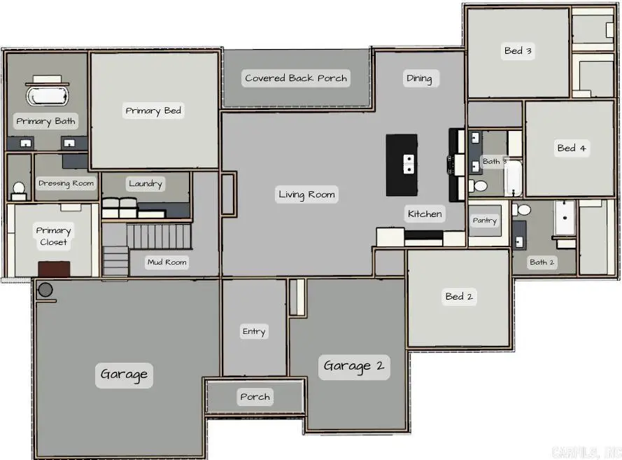 60 Lucia Lane, Maumelle, AR 72113 - Image #2