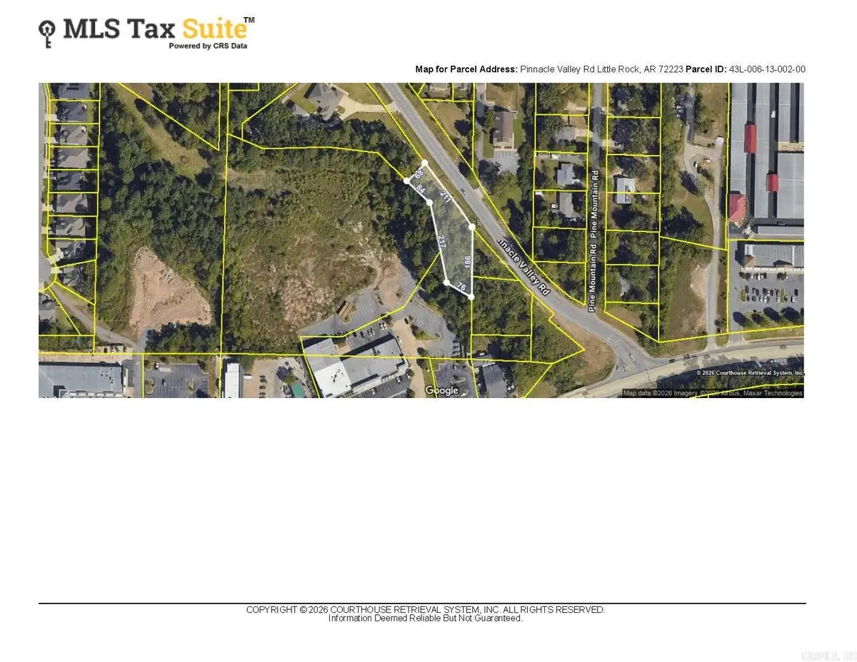 Lot 2 Pinnacle Valley Road, Little Rock, AR 72223 - #1
