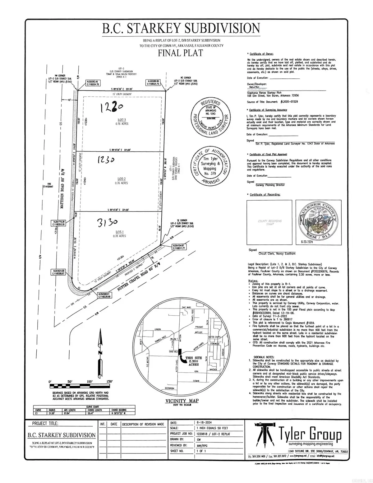 3130 Nutter Chappel, Conway, AR 72034 - #1