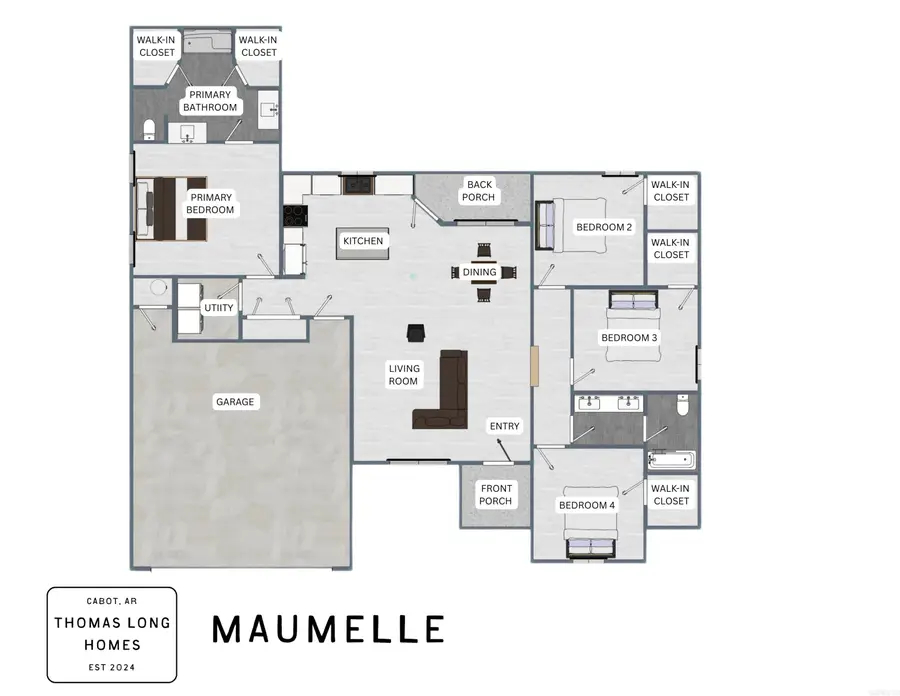 886 Bratton Rd, Cabot, AR 72023 - Image #2