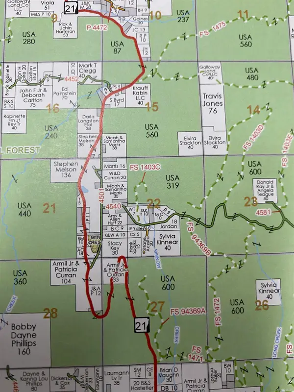 40 Acres +/- Off Cr 4540, Ozone, AR 72854