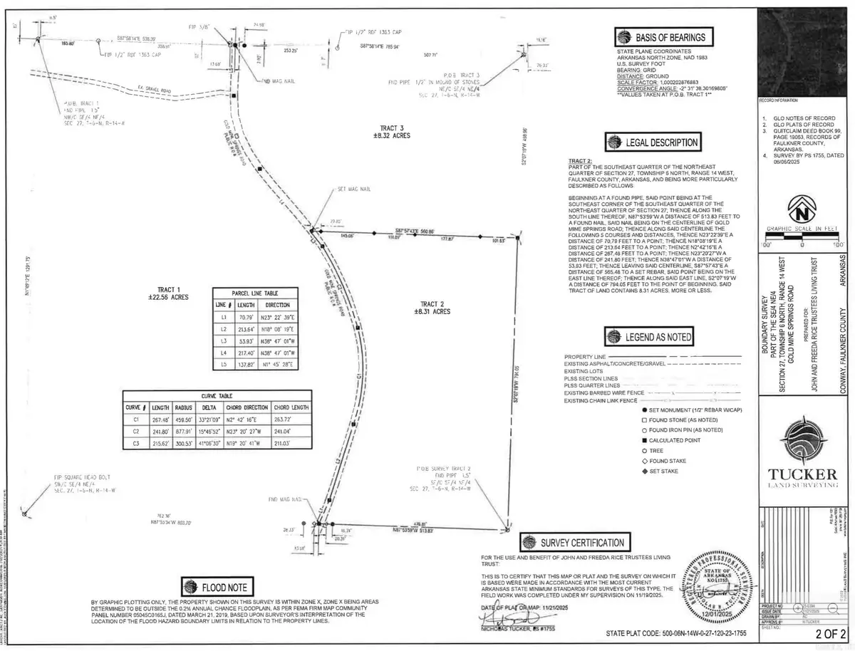 Tract 2 Goldmine Springs Road, Conway, AR 72032 - Image #1