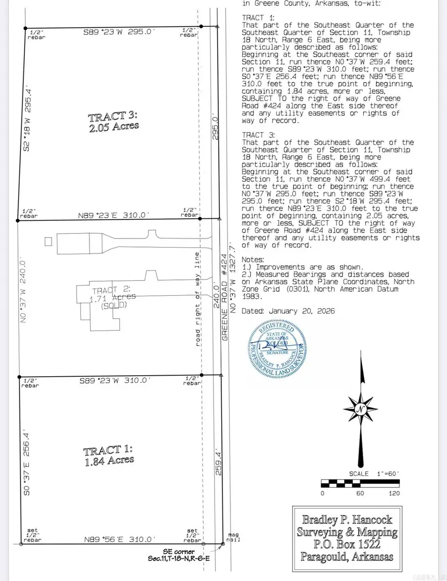 1.84 Acres Tract 1 Greene 424 Road, Marmaduke, AR 72443 - #2