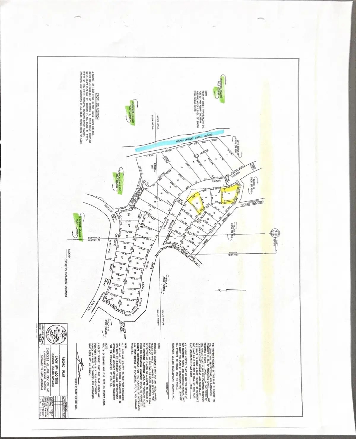4 Golf Course Area Lots, Cherokee Village, AR 72529 - #1
