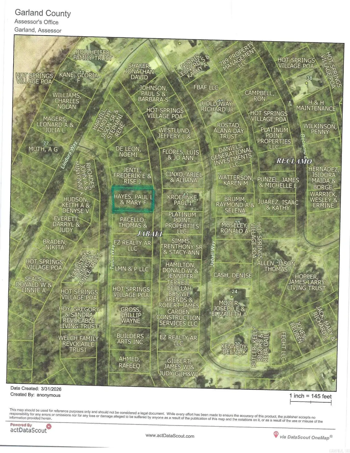 0000 Telon Way, Hot Springs Village, AR 71909 - #1