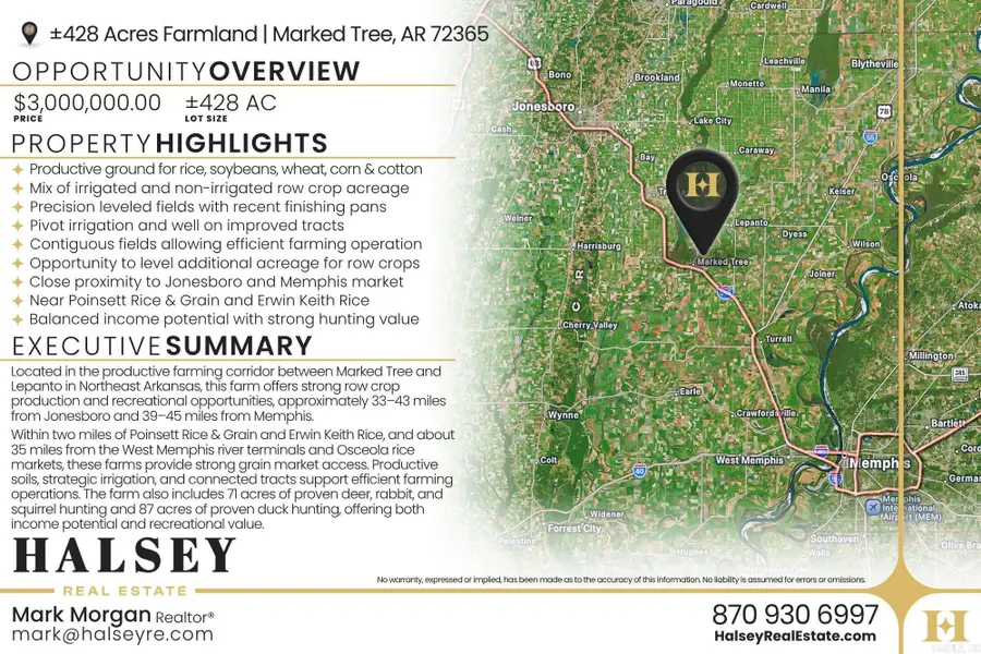 428 Acres, Marked Tree, AR 72365 - #2